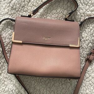 Pink Dune leather purse